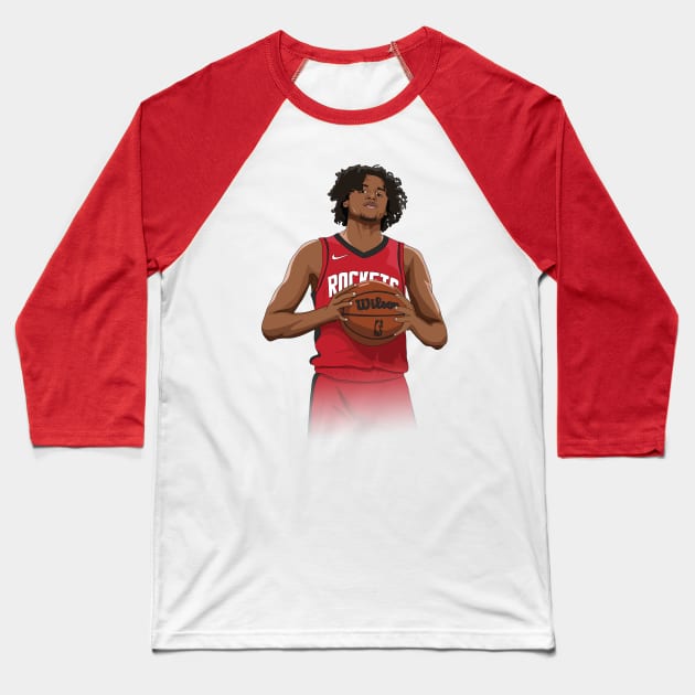 Jalen Green Baseball T-Shirt by xavierjfong